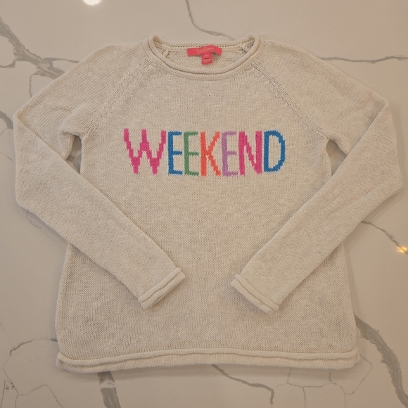 Lilly Pulitzer Danette Weekend Sweater Womens Size XS White - Picture 10 of 13